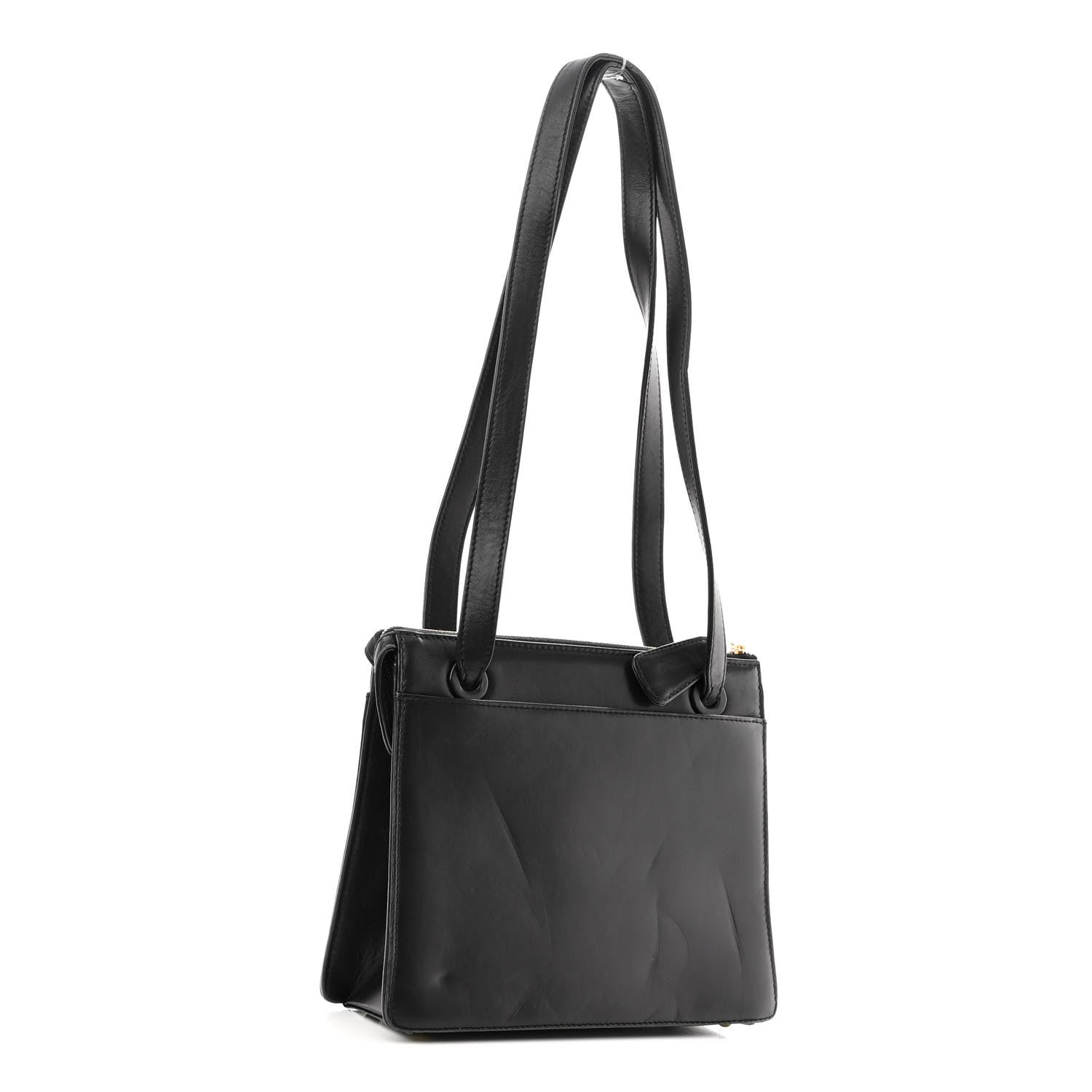 Chanel Logo Shoulder Bag Black 3 of 12