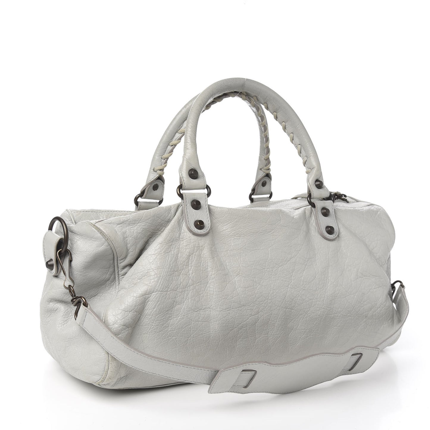 Agneau Classic Hardware Twiggy Gris Glace