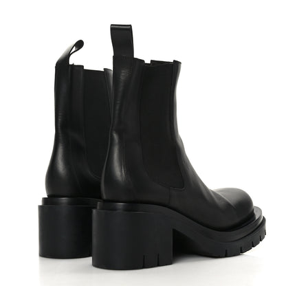 Bottega Veneta Calfskin The Lug Chelsea 30/70mm Ankle Boots 40 Black 4 of 7