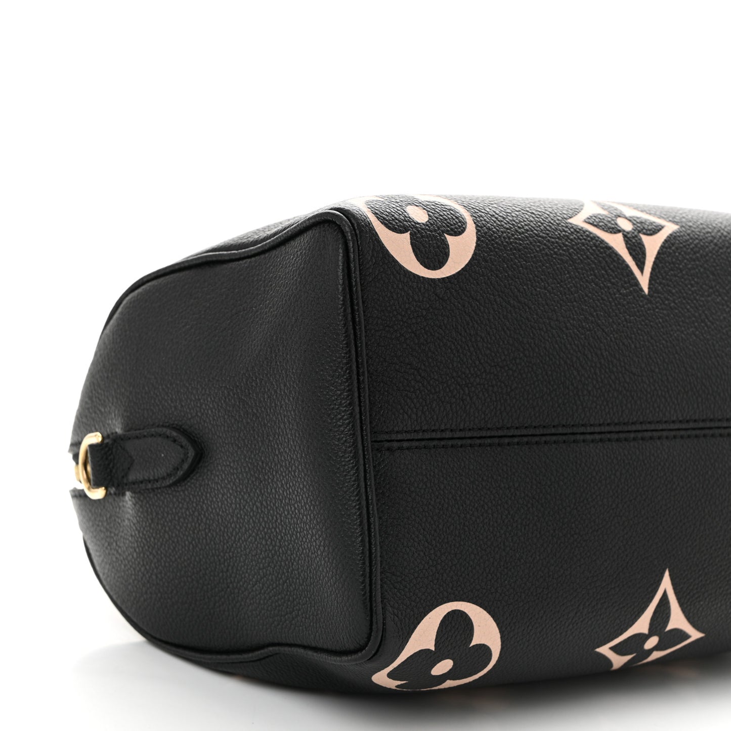 Empreinte Monogram Giant Speedy Bandouliere 25 Black Beige