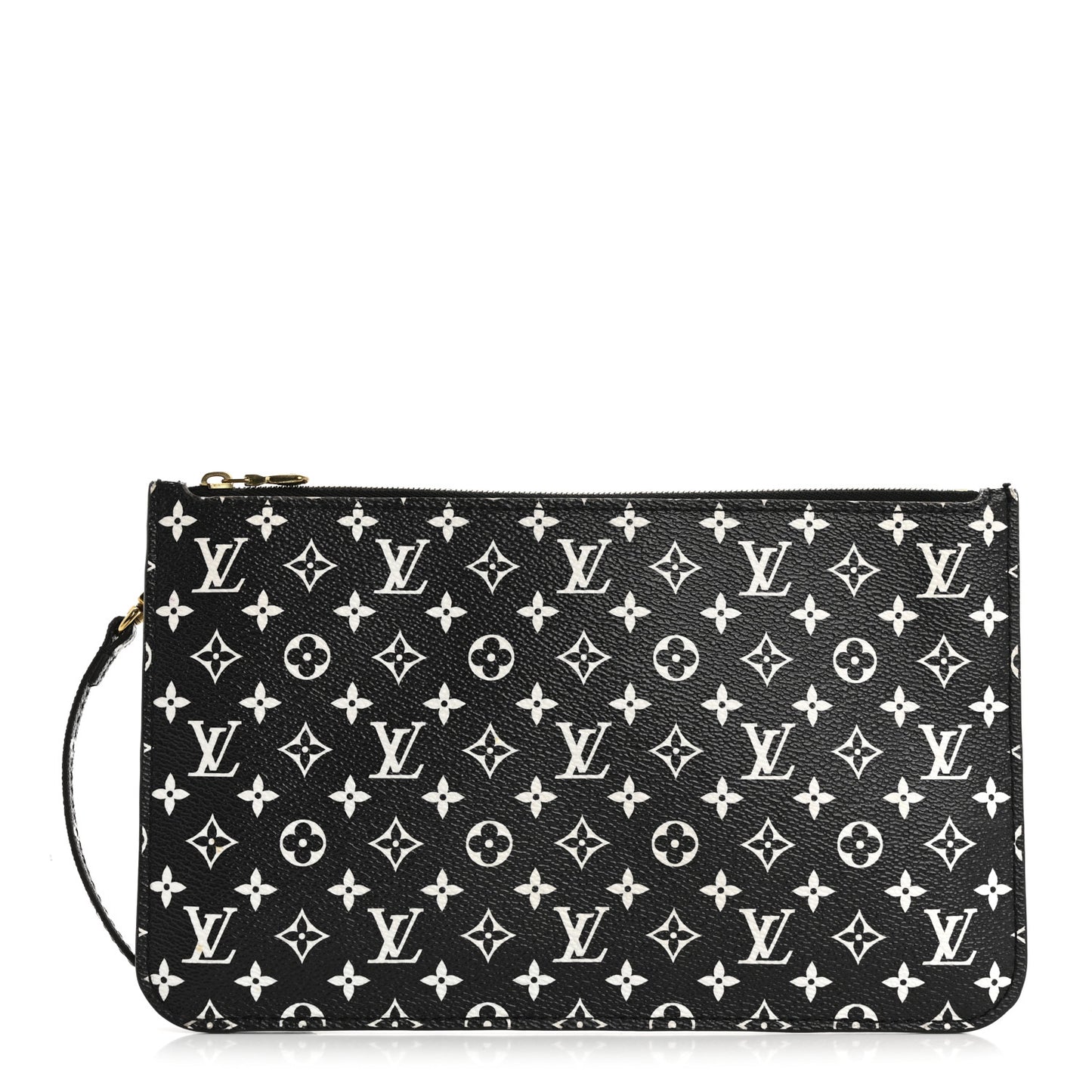 Monogram Giant Jungle Neverfull MM GM Pochette Black