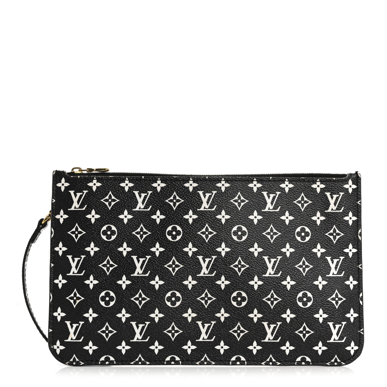 Louis Vuitton Monogram Giant Jungle Neverfull MM GM Pochette Black 1 of 13