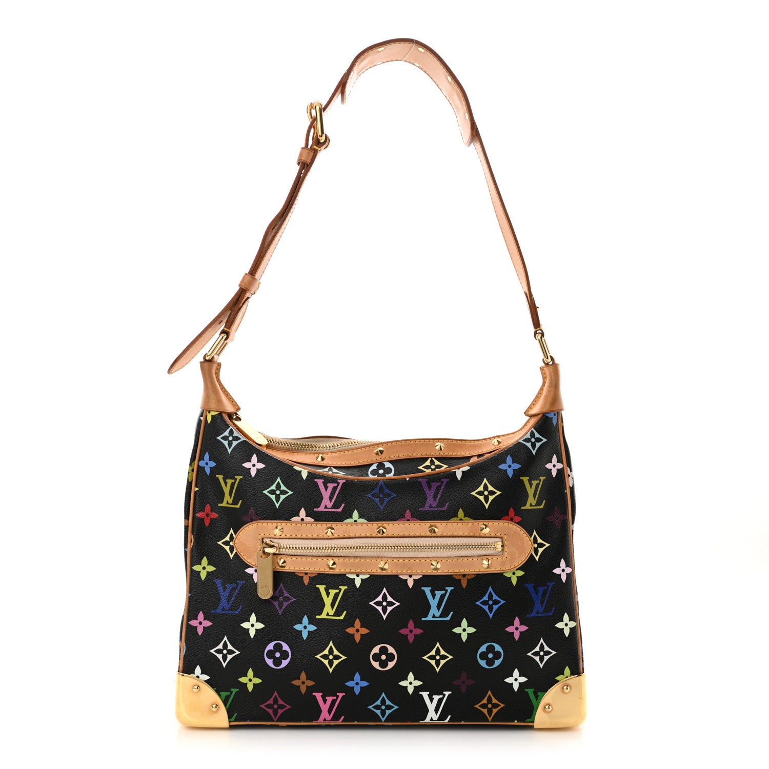Louis Vuitton Monogram Multicolor Boulogne Black 1 of 11