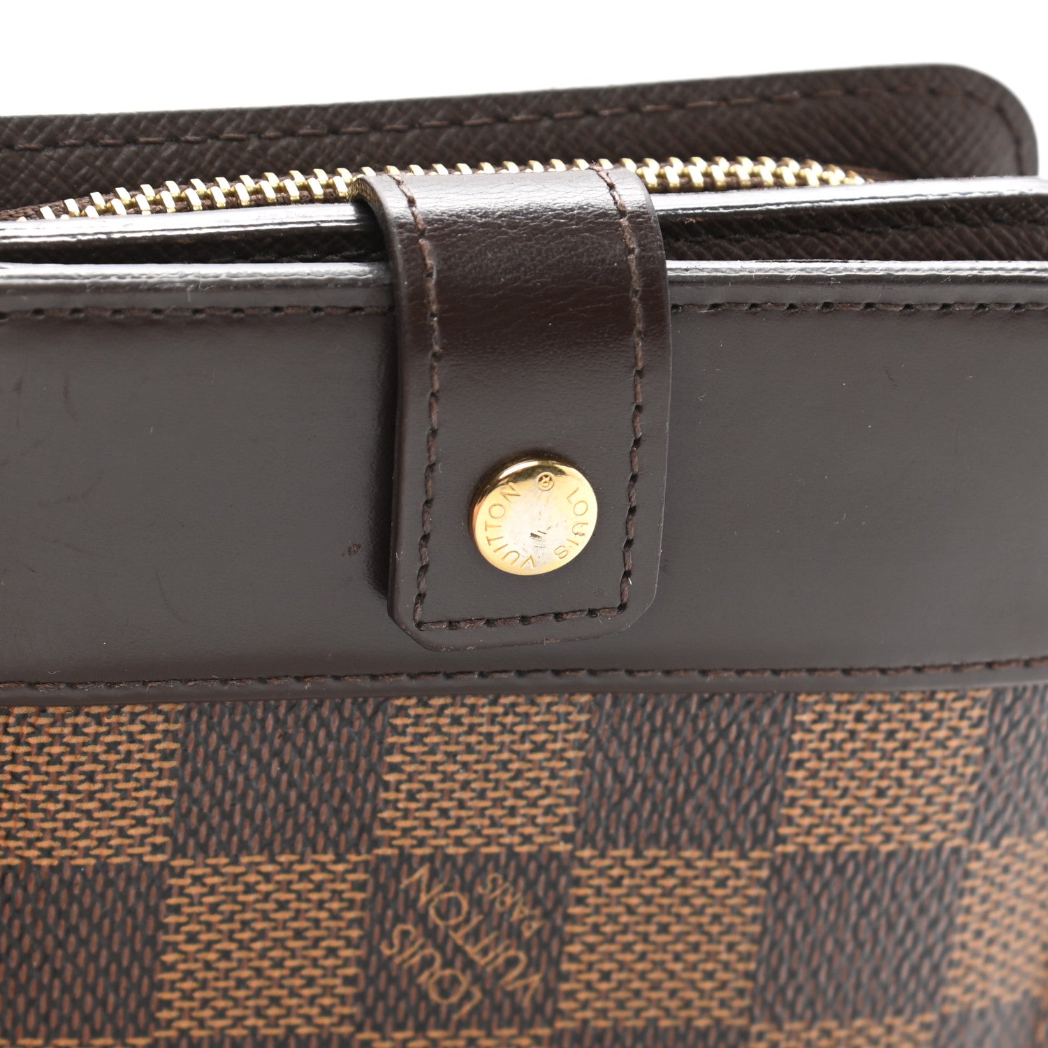 Louis Vuitton Damier Ebene Zippe Zipped Compact Wallet 9 of 13