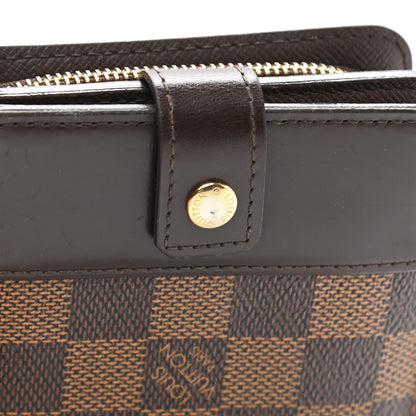 Louis Vuitton Damier Ebene Zippe Zipped Compact Wallet 9 of 13