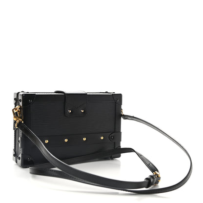 Louis Vuitton Epi Petite Malle Black 3 of 10