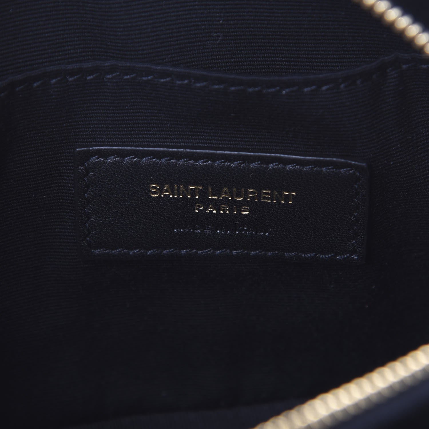 Saint Laurent Velour Matelasse Monogram Lou Belt Bag Black 10 of 16