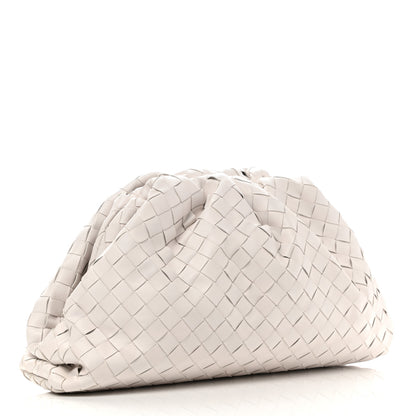 Bottega Veneta Nappa Maxi Intreccio The Pouch Oversized Clutch Plaster 3 of 11