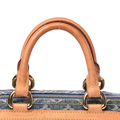 Louis Vuitton Monogram Denim Neo Speedy Blue 11 of 24