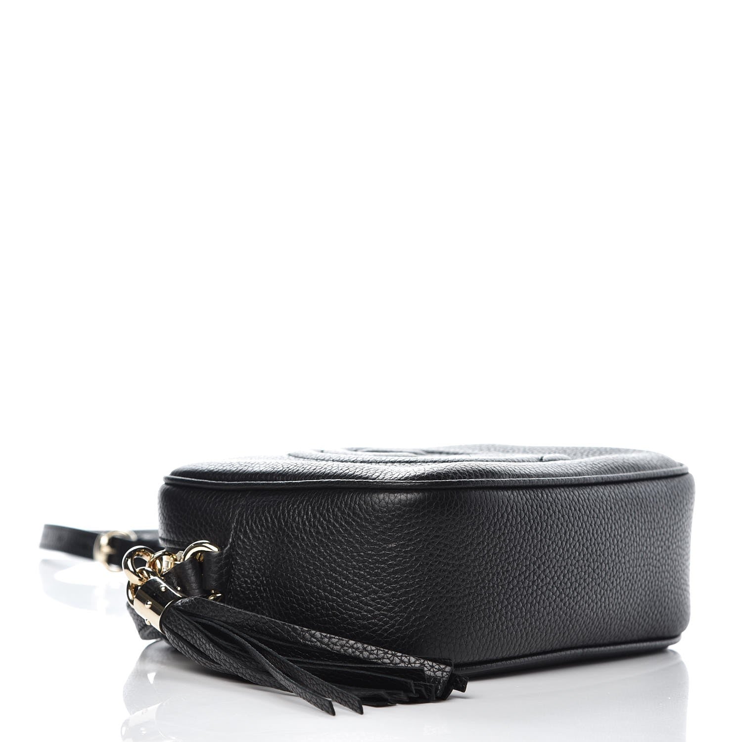 Gucci Pebbled Calfskin Small Soho Disco Bag Black 4 of 8