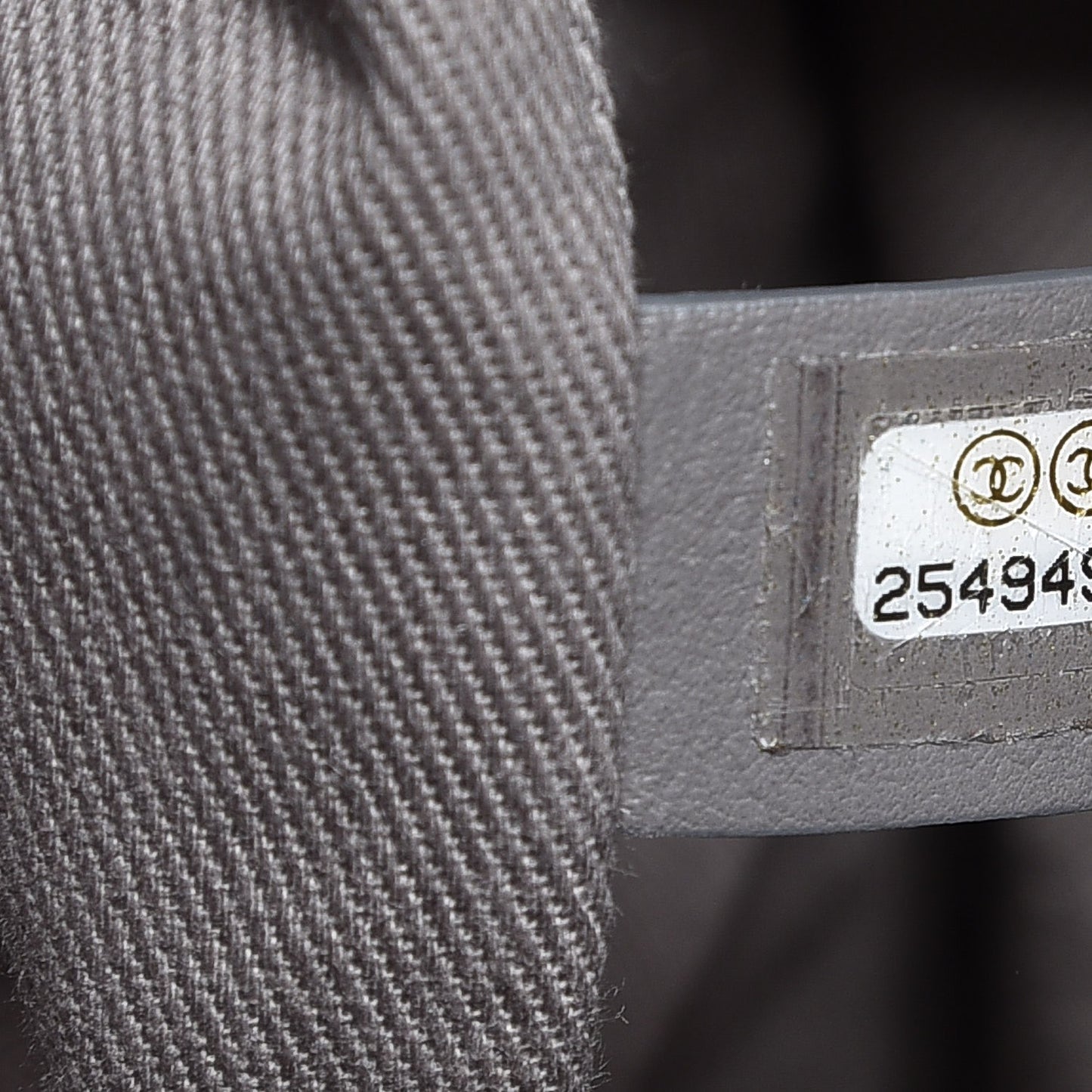 Canvas Small Double Face Tote Gray