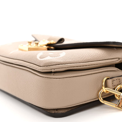 Louis Vuitton Empreinte Monogram Giant Pochette Metis East West Tourterelle Creme 9 of 9