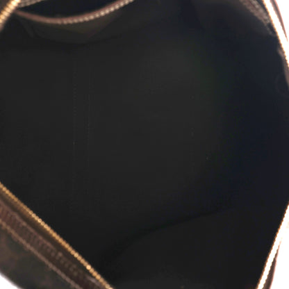 Gucci GG Supreme Monogram Medium Joy Boston Dark Brown Bronze 7 of 12
