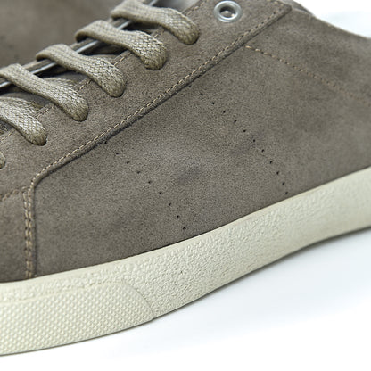 Saint Laurent Suede Soho Mens Court Classic Sneakers 43.5 Kaki 13 of 15