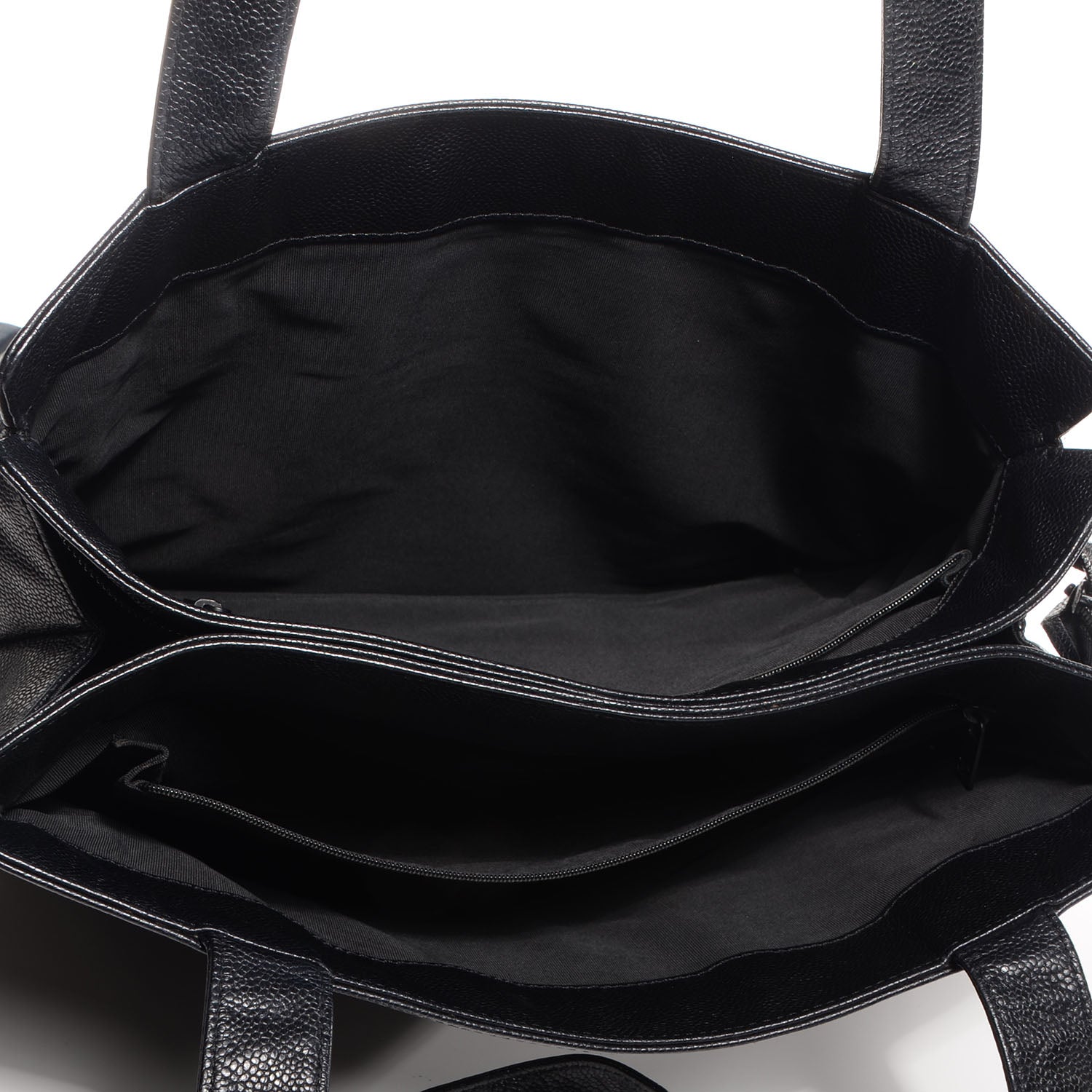 Chanel Caviar CC Shoulder Bag Black 5 of 8