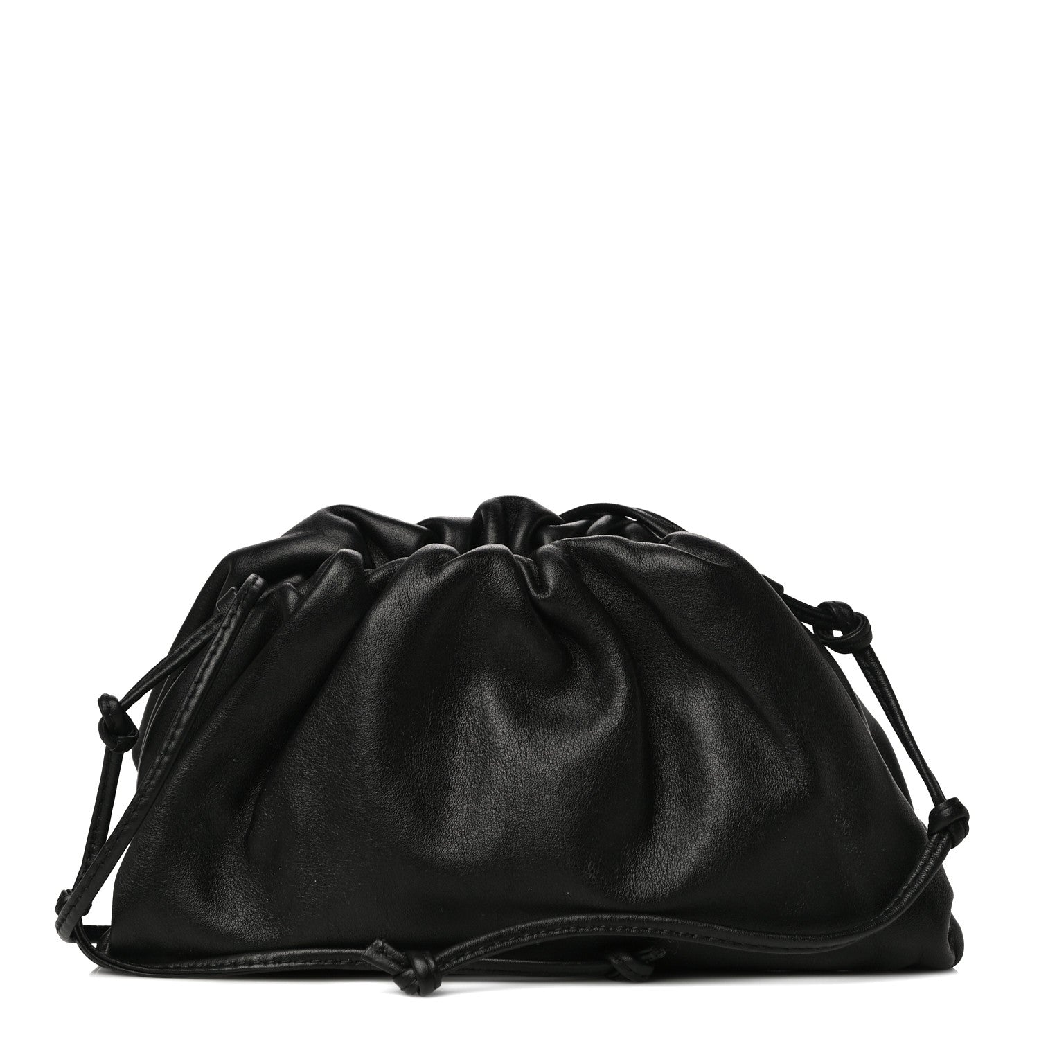 Bottega Veneta Butter Calfskin The Mini Pouch Black 1 of 15