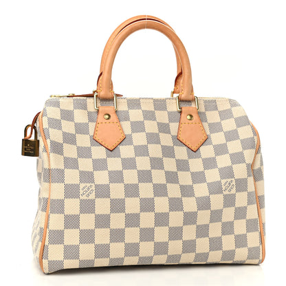 Louis Vuitton Damier Azur Speedy 25 3 of 9