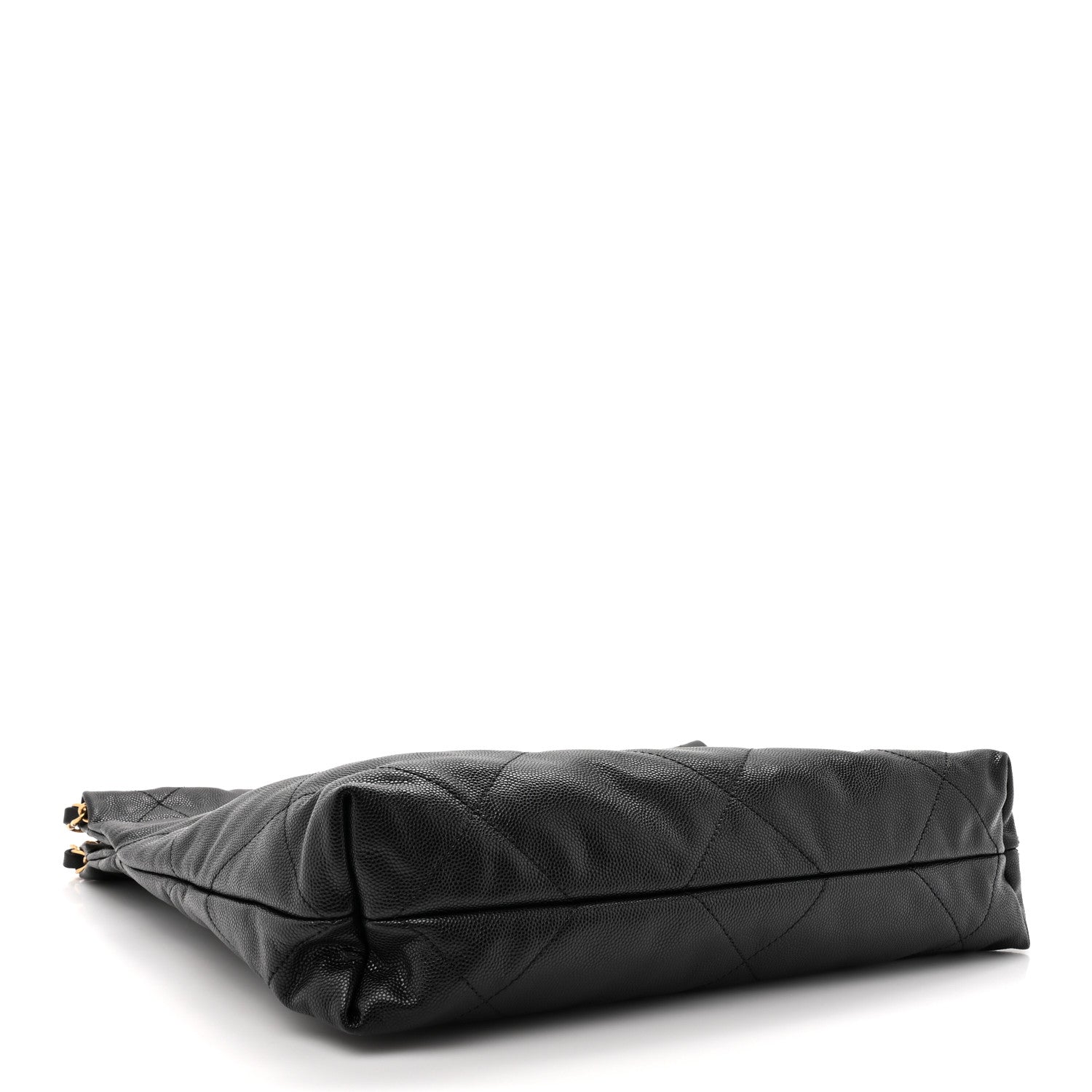 Chanel Shiny Caviar Quilted Small Chanel 22 So Black 4 of 10