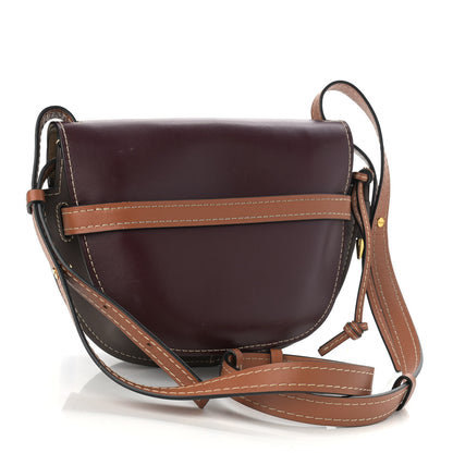 Loewe Calfskin Mini Gate Crossbody Bag Oxblood Tan Taupe 3 of 16
