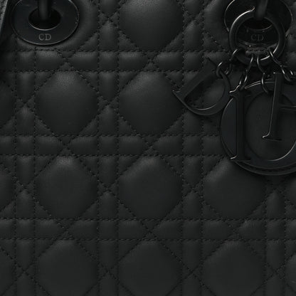 Christian Dior Ultra Matte Calfskin Cannage Small My ABCDior Lady Dior Black 7 of 9