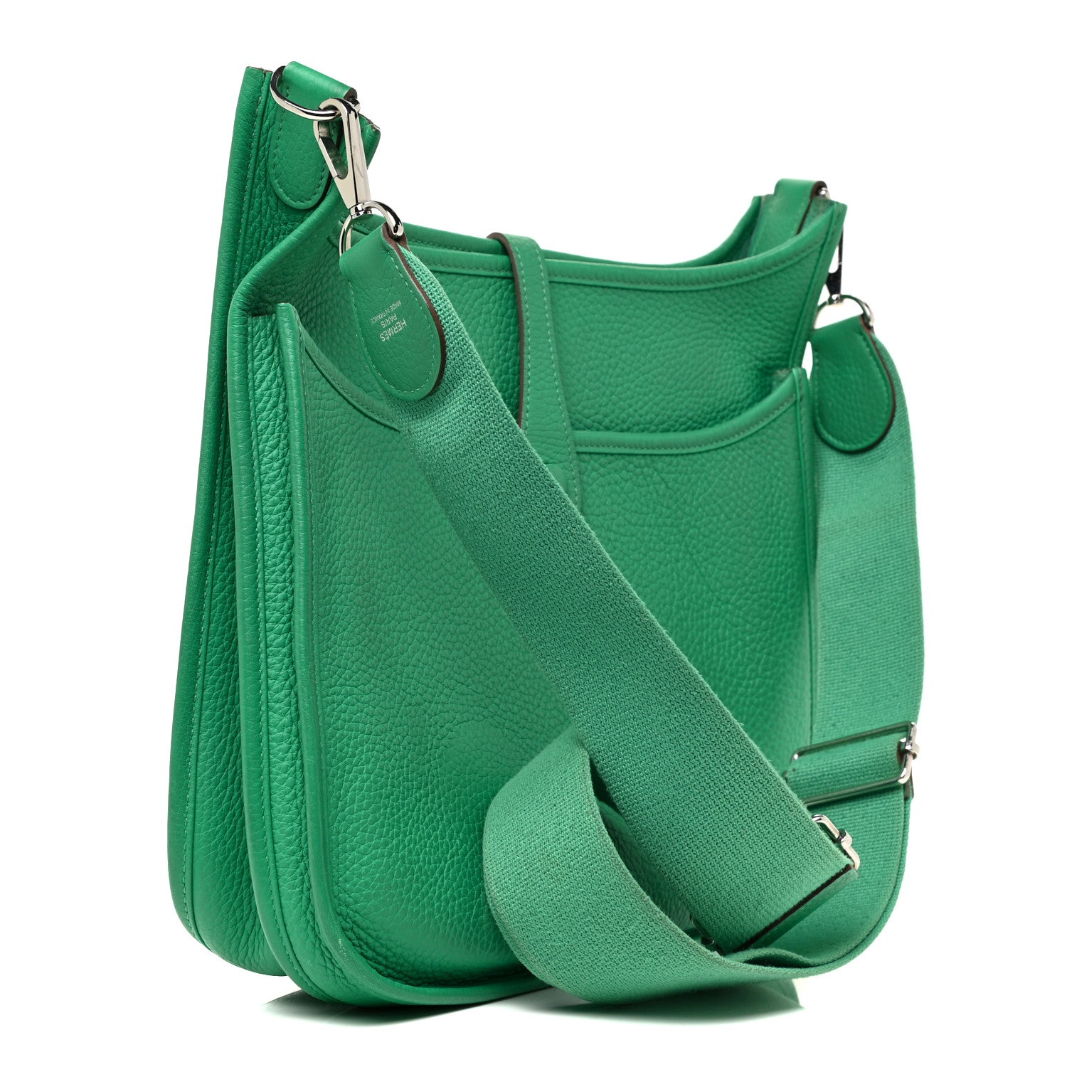 Hermes Taurillon Clemence Evelyne III PM Menthe 3 of 11