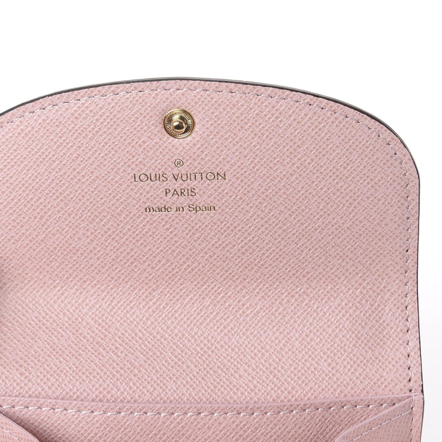 Monogram Rosalie Coin Purse Rose Ballerine