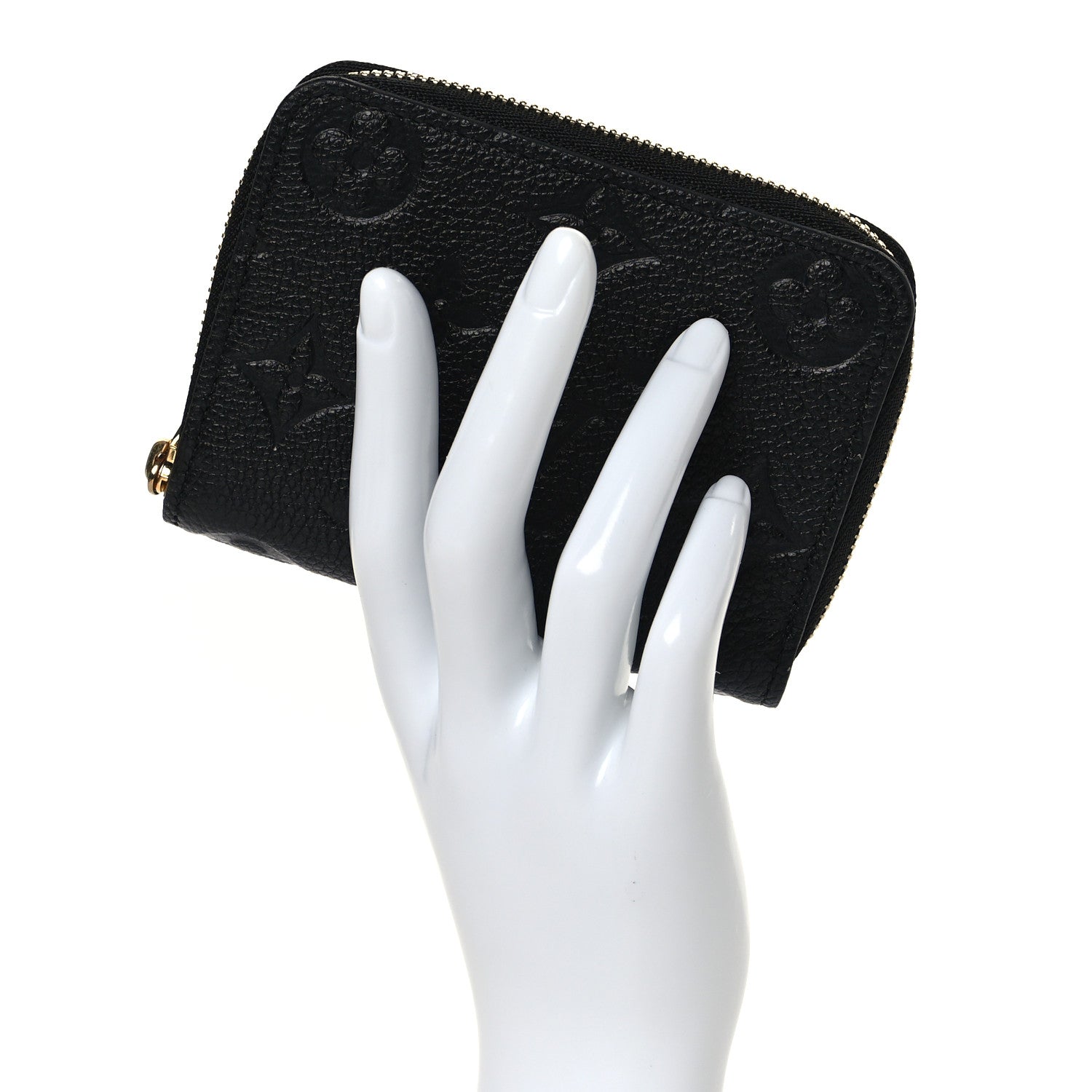 Louis Vuitton Empreinte Zippy Coin Purse Black 2 of 8