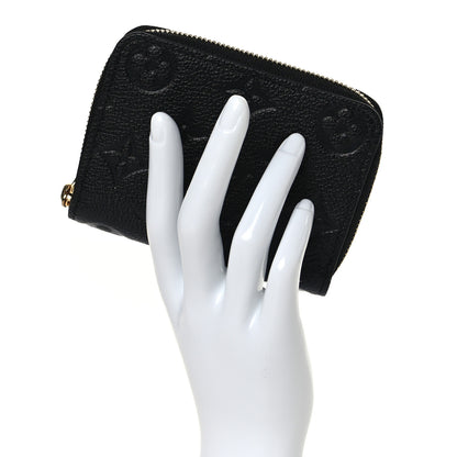 Louis Vuitton Empreinte Zippy Coin Purse Black 2 of 8
