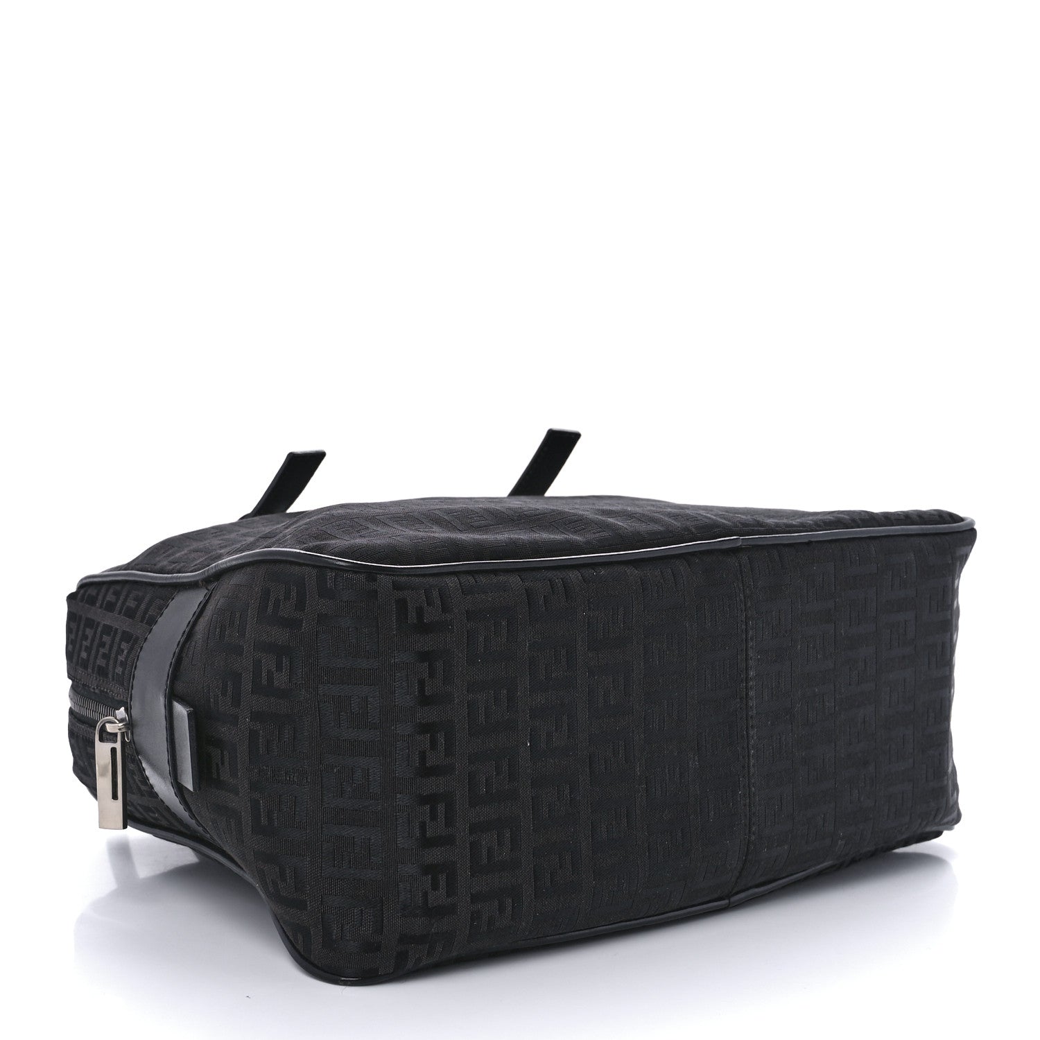 Fendi Zucchino Satchel Dark Brown 3 of 12