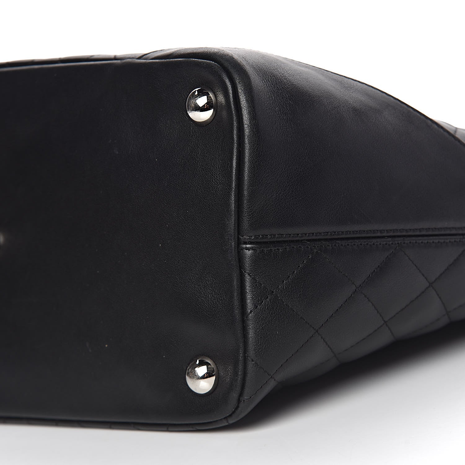 Chanel Calfskin Quilted Large Cambon Tote Black 15 of 16