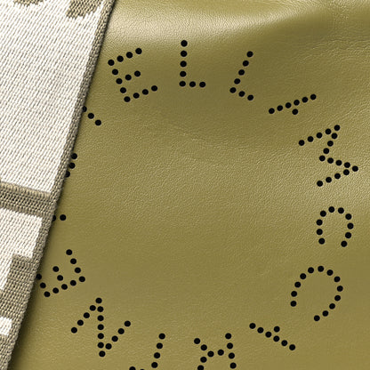 Stella McCartney Eco Alter Nappa Perforated Logo Mini Bag Green 7 of 9