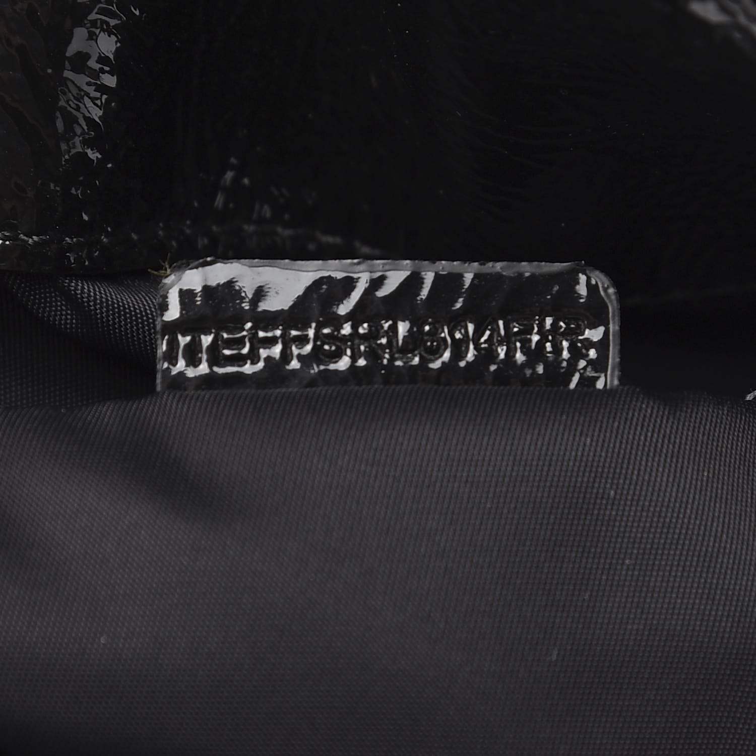 Burberry Nylon Beat Check Pleated East West Tote Black 6 of 9