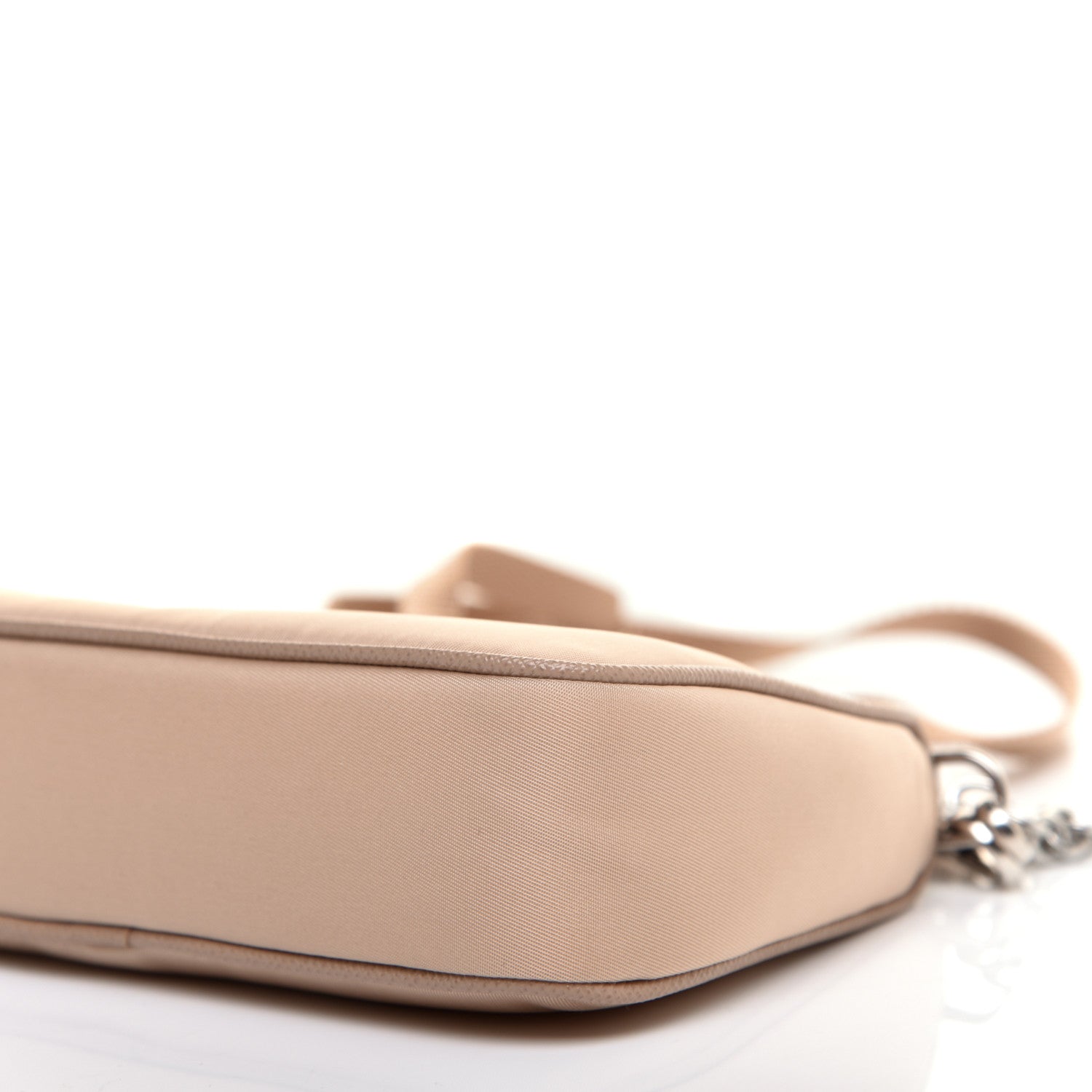 Prada Tessuto Nylon Saffiano Mini Re-Edition 2000 Shoulder Bag Cammeo 7 of 11