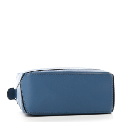 Loewe Calfskin Mini Puzzle Bag Blue 3 of 5