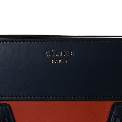 Celine Smooth Calfskin Mini Tri-Color Luggage Brick 7 of 14