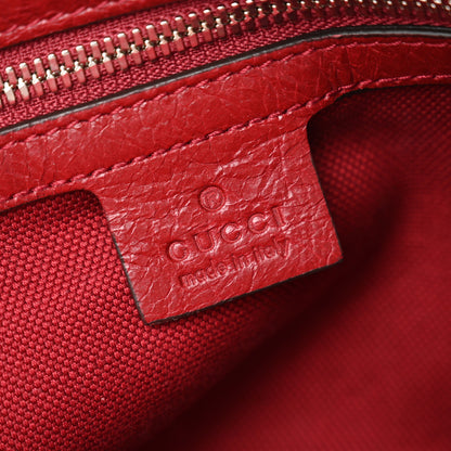 Gucci Fluffy Calfskin Morpheus Belt Bag 100 40 Red 6 of 16