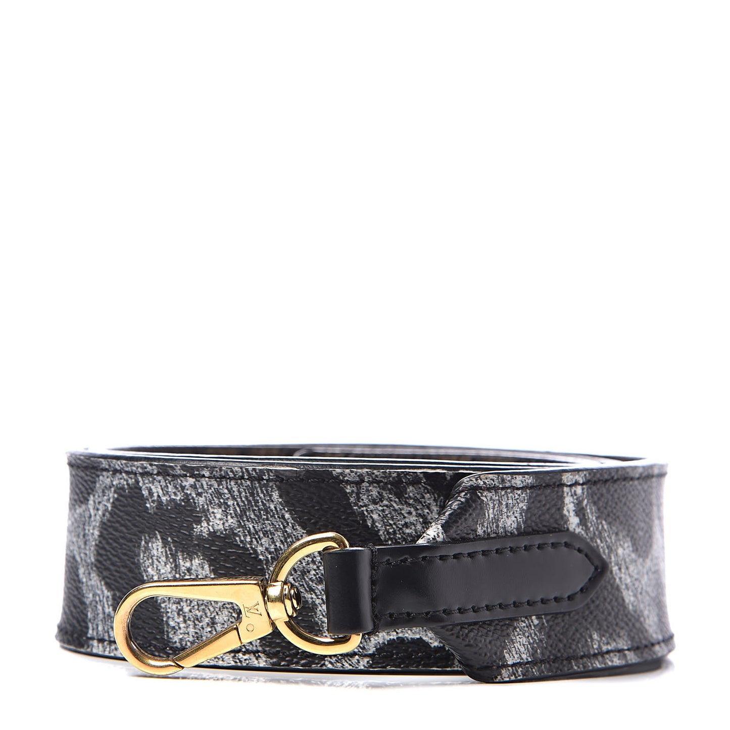 Monogram Animal Bandouliere Shoulder Strap Grey