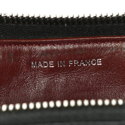 Chanel Caviar Quilted Large Gusset Zip Around Wallet Black 7 of 14