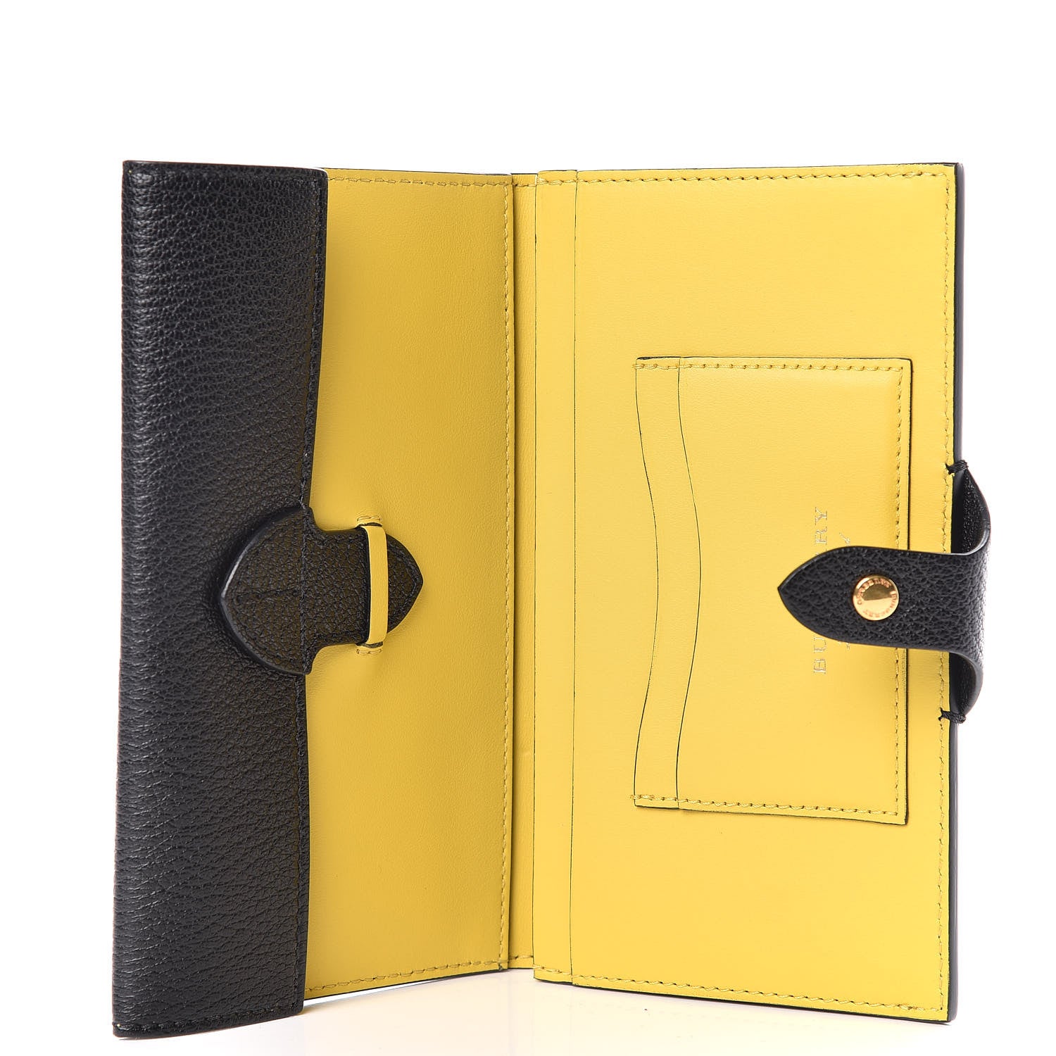 Burberry Goatskin Harlow Long Wallet Black 7 of 10