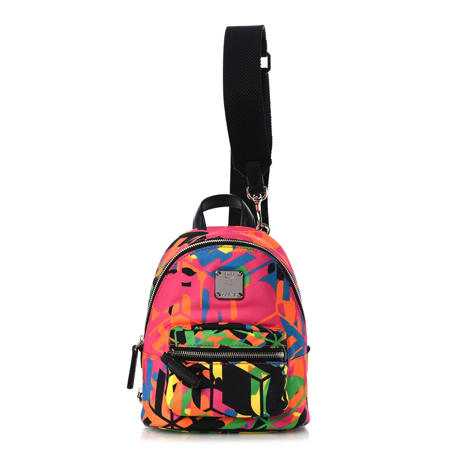 MCM Nyon Mini Stark Crossbody Backpack Multicolor 1 of 10