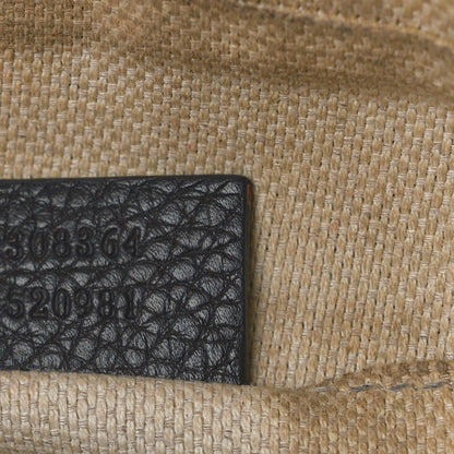 Gucci Pebbled Calfskin Small Soho Disco Bag Black 7 of 17