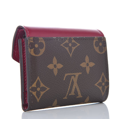 Louis Vuitton Monogram Zoe Wallet Fuchsia 3 of 10