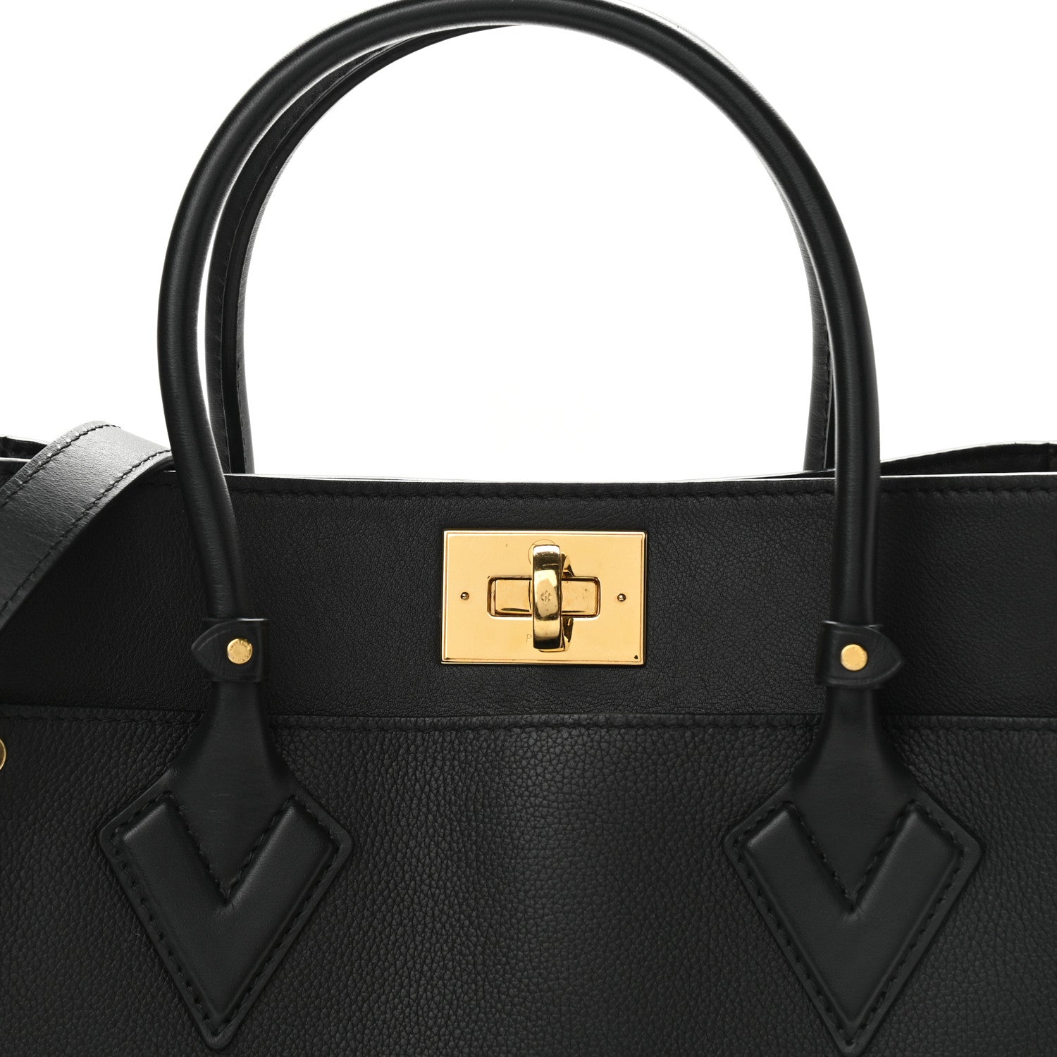 Louis Vuitton Calfskin Monogram Tufting On My Side Black 7 of 10