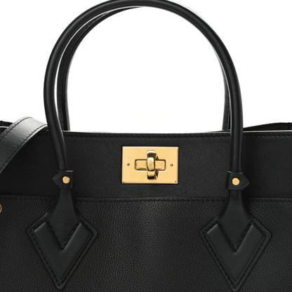 Louis Vuitton Calfskin Monogram Tufting On My Side Black 7 of 10