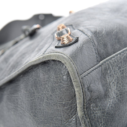 Balenciaga Agneau Giant 12 Rose Gold Hardware City Gris Tarmac 8 of 17