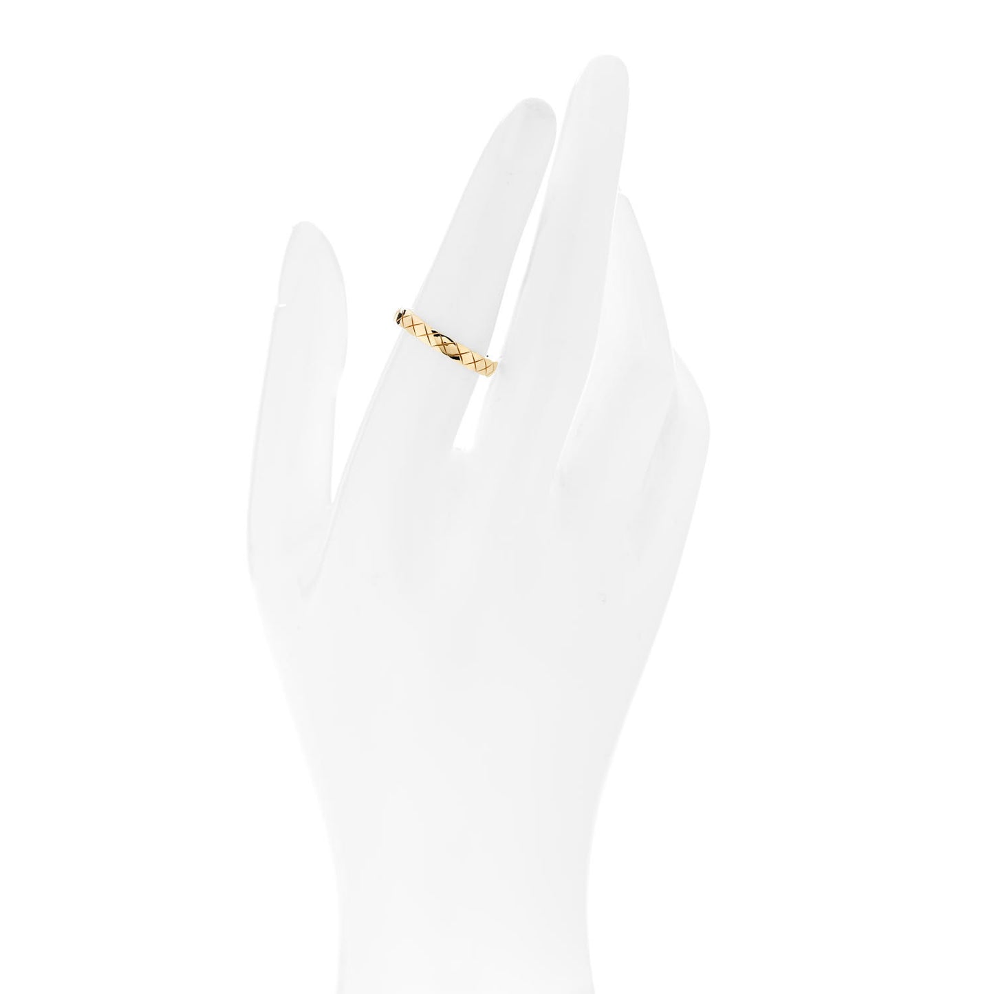 18K Yellow Gold Mini Coco Crush Ring 54 6.75