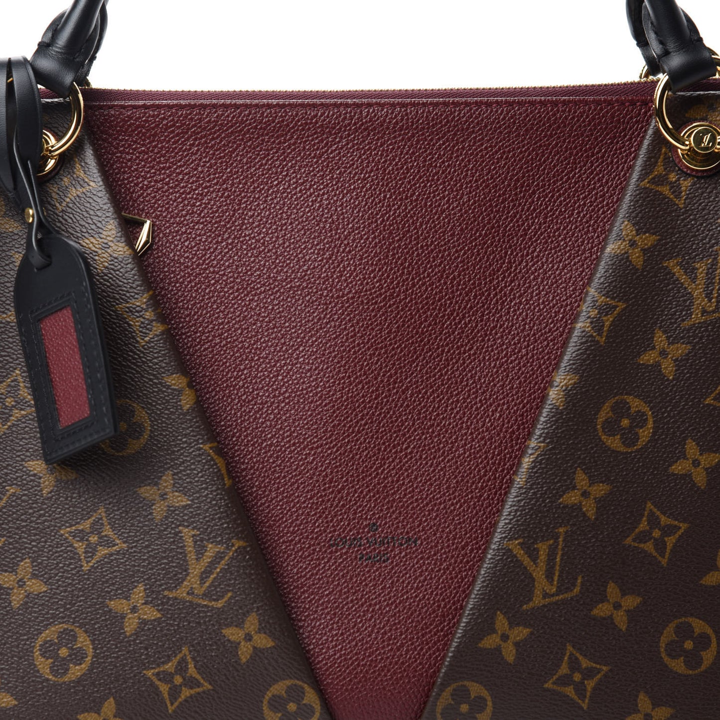 Monogram V Tote MM Bordeaux