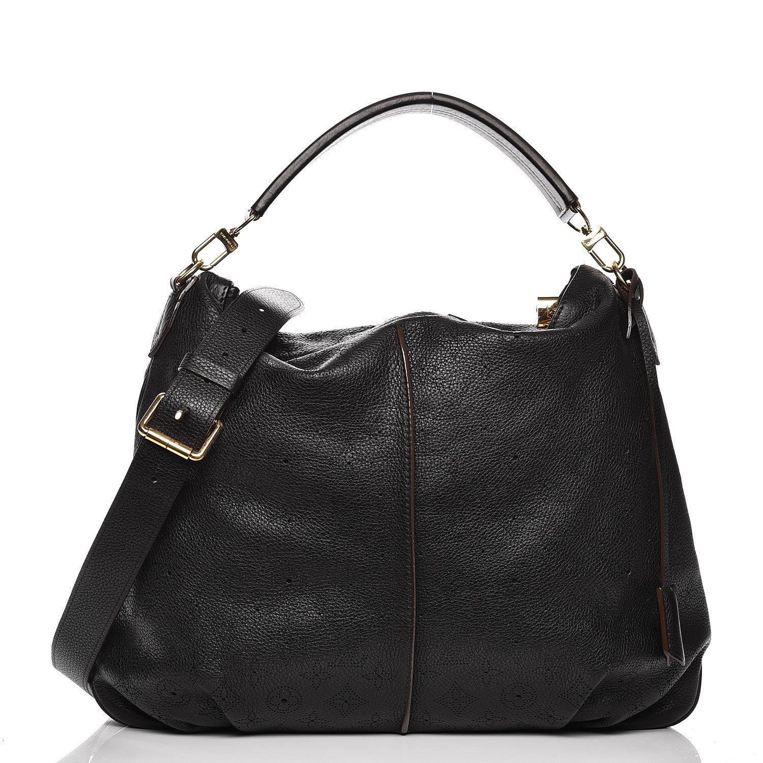 Louis Vuitton Mahina Selene MM Black 3 of 9