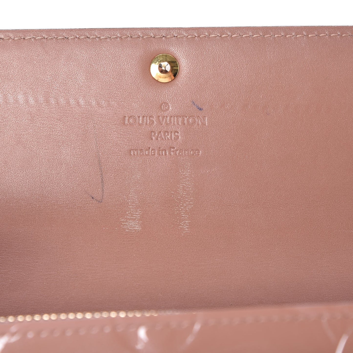Vernis Sarah Wallet Rose Velours