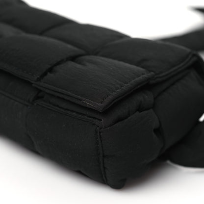 Bottega Veneta Nylon Intrecciato Padded Tech Mini Cassette Belt Bag Black 10 of 10